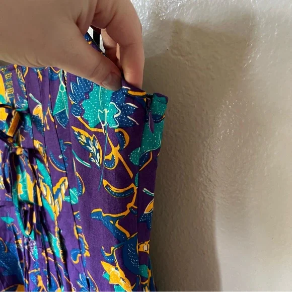 Derek Lam 10 Crosby | Purple Reef Aline Midi Dress - Picture 5 of 8